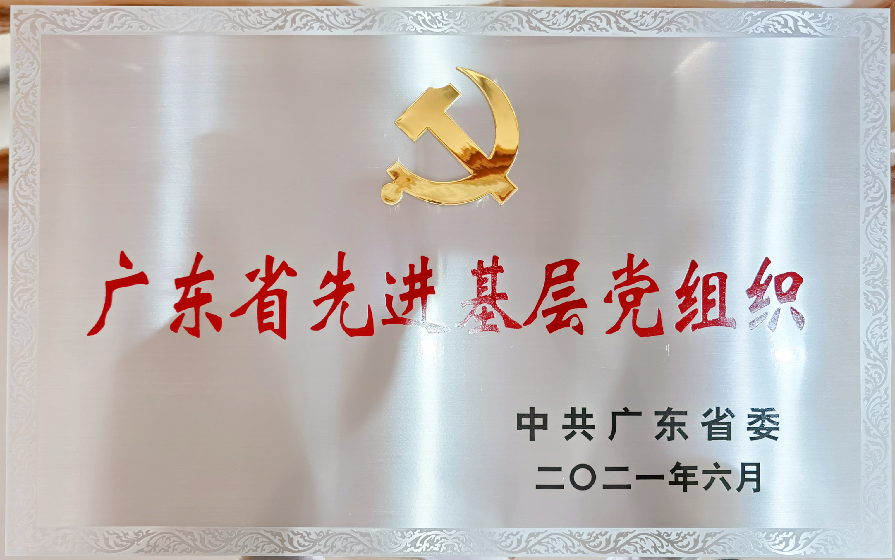 综合奖（3）：2021年广东粤港供水有限公司党委获评 “广东省先进基层党组织”_副本.jpg